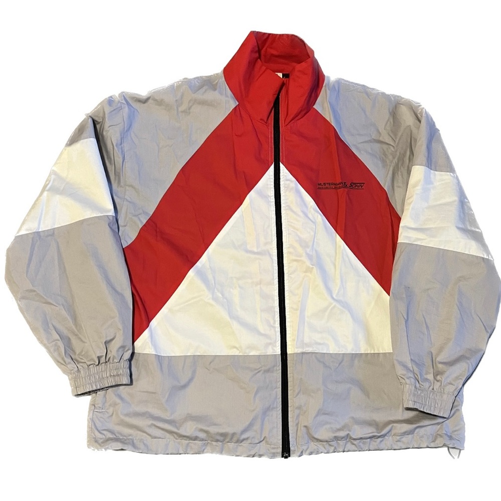 Vetements zip track jacket / windbreaker
